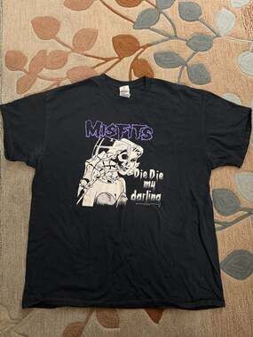 2015 Misfits Die Die My Darling Double Sided Graphic T-Shirt